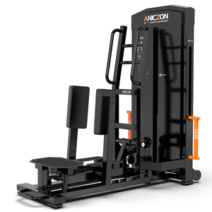 Máquina abductora de cadera sentada comercial-Diseño en ángulo de carga de pasador para aislamiento de glúteos y entrenamiento de fuerza - Product Image 5