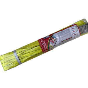 ポリエステルウェビングスリングフラットダブルアイリフトマシンチェーンスリングベルト - Product Image 3