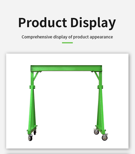 رافعة جوانتري صغيرة متنقلة موثوق بها من الجهة المصنعة في الصين 1 2 3 5 10 طن رافعة جوانتري بوابة لورشات التجميع - Product Image 6
