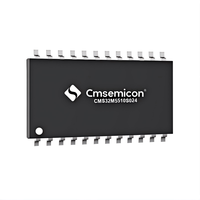 Microcontrôleur ARM Cortex M0 Core CMS32M5510S024, 32 Ko de mémoire Flash, SSOP24, contrôle moteur MCU pour ventilateur et pompe BLDC