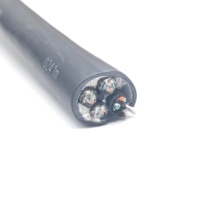 Câble PUR blindé flexible résistant à l'abrasion à double gaine 540 CP 300/500 V