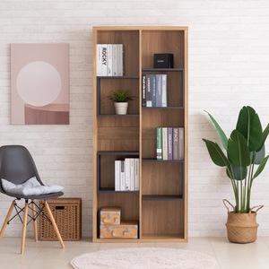 Meubles de maison hauts Esthétique et organisation améliorées Étagères et bibliothèques de salon - Product Image 2