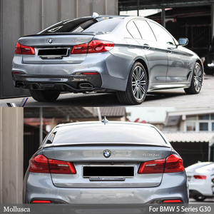 Alerón Trasero de Fibra de Carbono Estilo M5 para BMW Serie 5 G30 G38 y M5 F90, 2016-2023 - Product Image 6