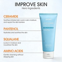 Nettoyant Moussant à l'Aloe Vera et au Beurre de Karité Anti-Acné, Minimiseur de Pores, Contrôle du Sébum, Convient à Tous Types de Peaux