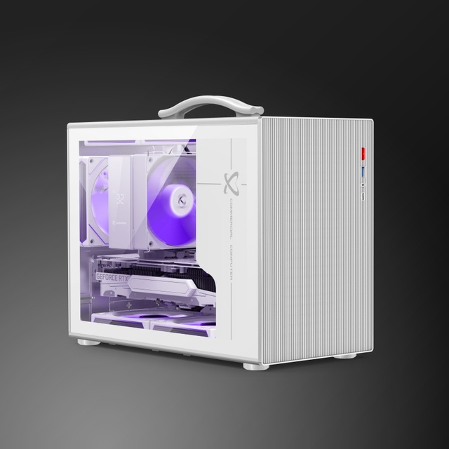 Factory New Model MATX Mini-ITX Gaming Computer PC Case Desk Cases & Tower Ultra-Portable High-Airflow USB3.0 for Desktop PC