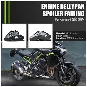 XXUN moto ventre Pan moteur Spoiler inférieur carénage capot couverture corps cadre panneau pour <span class=keywords><strong>Kawasaki</strong></span> <span class=keywords><strong>Z900</strong></span> 2020 2021 2022 <span class=keywords><strong>2023</strong></span> 2024 - Product Image 2