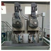 Déshydrateur automatique de presse à vis de machine de déshydratation de boue de disque de Mullti pour la déshydratation d'huile de palme de traitement des eaux usées