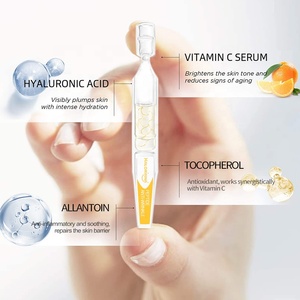 HALORINNA Suero Facial Antiarrugas con Péptidos 1.5ml X20, Esencia Hidratante, Reafirmante e Iluminadora con <span class=keywords><strong>Suspensión</strong></span> de Hilo de Oro, Suministro OEM - Product Image 4