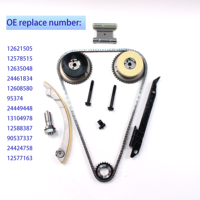 Kit de chaîne de distribution moteur pour Chevrolet Buick Pontiac GMC Saab Saturn 2007-2016 L4 2.0L 2.4L 12621505 12578515 24449448