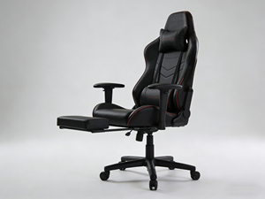 Fauteuil de jeu inclinable GTPLAYER - Simili cuir, limiteur d'angle, compact, léger, siège de joueur inclinable et réglable - Product Image 1