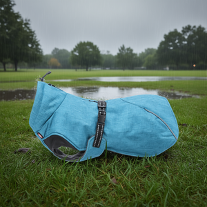 Abrigo para Perro Riom Shelter, Azul, Talla L 55 cm, Ropa para Mascotas Resistente al Agua - Product Image 3