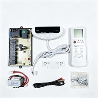 Kit de Placa de Control Universal para Aire Acondicionado QD-U10A, Repuesto de Placa Principal con Pantalla Digital y Control Remoto