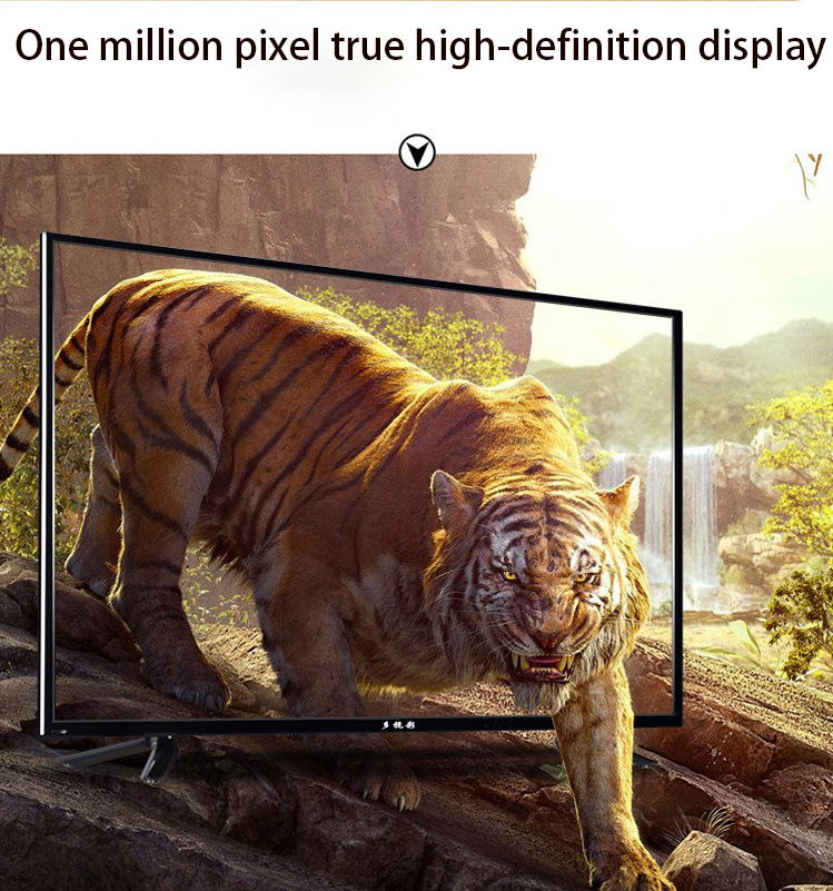 Téléviseur numérique avec écran LCD, économique, tailles multiples, nouveau réseau TV 4K, voix intelligente, HD