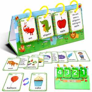 Fournitures pour l'école à domicile, maternelle, préscolaire, 104 pièces, jeux d'apprentissage des phonèmes et des phrases pour les tout-petits, les élèves de la 1ère et 2ème année - Product Image 2