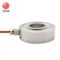 Capteur de pesage miniature traversant de type donut, cellule de compression de 88 mm, haute précision pour les tests industriels