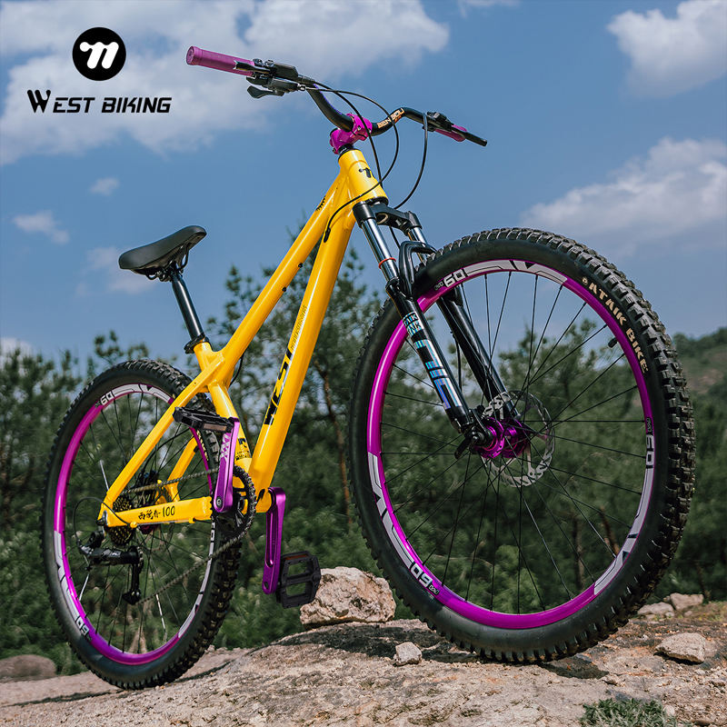 WEST BIKING Dirt Jump Inch Mountain Bike Lightweight Durable
