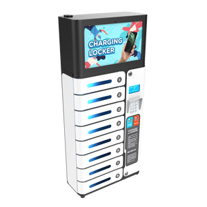 Gabinete de Carga Rápida para Teléfonos MIA Pro de 8 Bahías con Salida de 5V/2.4A en Cada Bahía y Carga Súper Rápida Opcional PD20W 40W - Product Image 1