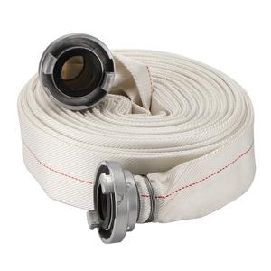 XHYXFire de alta presión fuerza Flexible sola chaqueta de PVC blanco fuego de manguera - Product Image 6