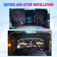 Nouveau tableau de bord de voiture à écran de groupe numérique de mise à niveau pour Chevrolet Camaro 2010 -2015 panneau de tableau de bord numérique de 12.3 pouces