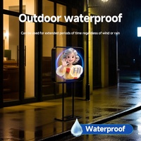 Proyektor Hologram 3D dengan Layar Tampilan Holografik untuk Papan Reklame Bisnis Luar Ruangan, Pendidikan, dan Peralatan Tampilan Kipas Hologram