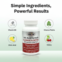 Capsules de détoxification rénale OEM, complément alimentaire, capsules de composé avancé d'acide urique, contiennent de la vitamine B6