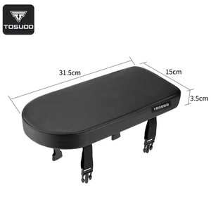 Tosuod Coussin de siège arrière super doux pour vélo Tossuod VTT Véhicule électrique et passager pour enfants Style simple - Product Image 2