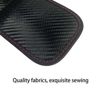 <span class=keywords><strong>Pochette</strong></span> pour clés de <span class=keywords><strong>voiture</strong></span> personnalisée, sac Faraday antivol en fibre de carbone, étui bloquant les signaux - Product Image 3