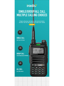 Radio bidirectionnelle numérique et analogique double mode DM-UV4R Iradio DMR avec cryptage AES256 L812 - Product Image 4