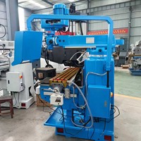 Fraiseuse verticale industrielle X6325D avec guide de type queue d'hirondelle, charge de table 350 kg, vitesse du brocheur 66-4540 tr/min