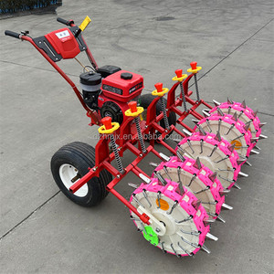 Seminatrice a due file con motore a benzina; seminatrice per mais, soia, sorgo; seminatrice multi-fila a benzina per piccole colture - Product Image 2