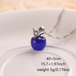 Collana con Ciondolo in Resina a Forma di Frutta Resoul, Romantica e Colorata, Collana alla Moda per Donne, Regalo di Natale - Product Image 3