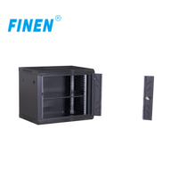 Finen Server Rack 4u 6u 9U 12u Networking Boîtier en acier Armoire réseau Armoire serveur standard 19"