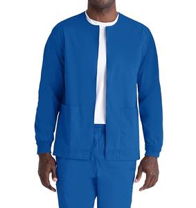 เครื่องแบบ<span class=keywords><strong>พยาบาล</strong></span>แบบเรียบง่ายของผู้<span class=keywords><strong>ชาย</strong></span>ชุดทำงาน<span class=keywords><strong>คอกลม</strong></span>แขนยาวสีน้ำเงิน - Product Image 3