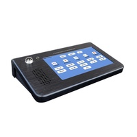Microphone d'interphone réseau IP multi-zones avec écran tactile couleur de 7 pouces, adapté aux systèmes de sonorisation commerciaux et aux églises