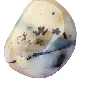 Wholesale natural polished Aquatic agate gemstone moss agate stone
