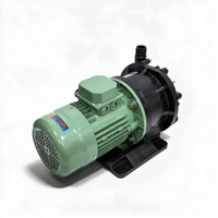 Pompe chimique horizontale industrielle en plastique K AMX-221FGACV-B 0,75 KW 0,5 pouce, pompe électrique magnétique 80 L/min 220/380V