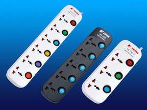 New Type Independent Switch And Light Multi Power Colorful Extension Socket - Product Image 5