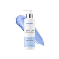 Crème corporelle au peptide de cuivre GHK-Cu avec logo personnalisé, enrichie en huile d'acai, de son de riz et de fruit de la passion, pour raffermir, tonifier et lisser la peau.
