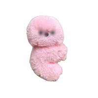 Schüchterner Niedlicher Plüsch-Roboter Emotionaler Begleiter Tröster Taschenanhänger mit Polyester-PP-Baumwollfüllung Unisex Feiertagsgeschenke 25cm 14+