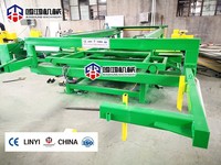 Scie à chants entièrement automatique pour contreplaqué, machine de découpe de chants double face haute vitesse pour ligne de production de contreplaqué