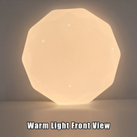 Plafonnier encastré 30 cm 220 V, lumière LED à spectre complet, style nordique, lumière douce, luminaire de plafond, décoration intérieure, art LED, USB