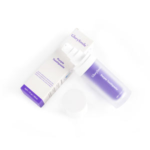 Kit perawatan Enamel pasta gigi ungu untuk pemutih gigi Anti alergi pencegahan rongga - Product Image 3