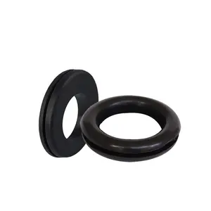 Round Rubber Grommet Assortment for Plugs