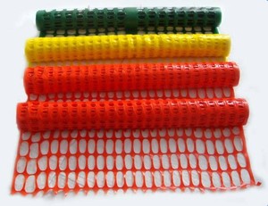 Malla de seguridad de plástico naranja para barrera de protección - Product Image 1