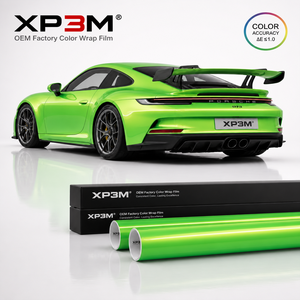 ฟิล์มใสกันรอยรถยนต์ XP3M Fantasy Gold Green OEM Gloss TPU สี PPF หนา 7.5 มิล ซ่อมแซมตัวเองได้ ป้องกันรอยขีดข่วน ป้องกันสีเหลือง ขนาด 1.52x15 เมตร - Product Image 4