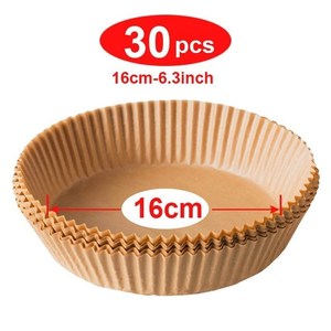Air Fryer <b>Paper</b> Food Disposable <b>Paper</b> Liner Airfryer <b>Kitchen</b> Cookers Oil-proof Barbecue Plate Steamer Fryer Baking Accessories - Product Image 6