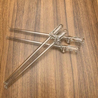 Pénis forme verre paille Bachelorettes fête fournitures Club Bar douche nuptiale résistant à la chaleur haute Borosilicate Sexy Dick pailles