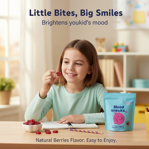 60 Gomitas de Azafrán para Adolescentes, Suplemento Dietético para el Alivio del Estrés <span class=keywords><strong>y</strong></span> la Concentración, Producto de Belleza - Product Image 5