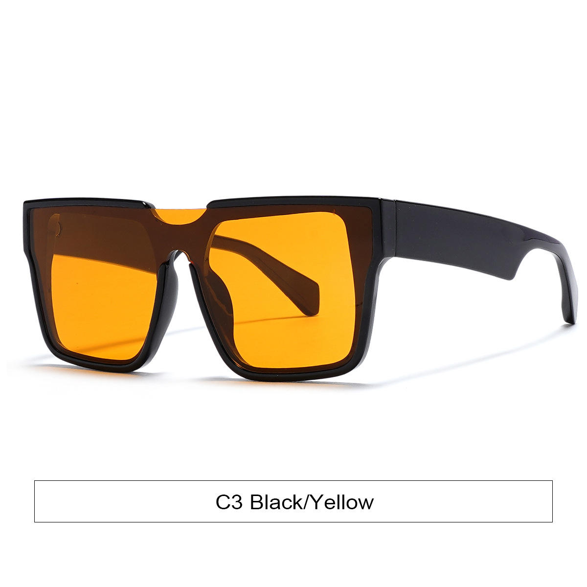 ฟิล์มสีเหลืองกรอบดำ C3