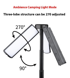 Linterna de Camping <span class=keywords><strong>Solar</strong></span> Telescópica, Plegable, Impermeable, Portátil, Recargable por USB, Profesional - Product Image 3